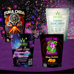 Chido One Cannabis | Combo Chido | 8 piezas - 4 sabores