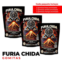 Chido One Cannabis | Sampler Gomitas | Furia Chida HHC | 6 piezas - 3 sabores