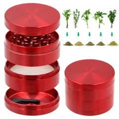 Grinder Moledor Metálico Magnético Premium de 4 Capas 40mm