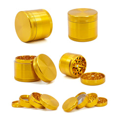 Grinder Moledor Metálico Magnético Premium de 4 Capas 40mm