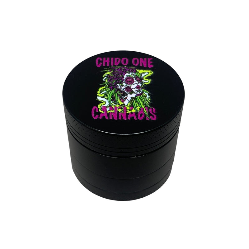 Chido One Cannabis Grinder Moledor Metálico Magnético Premium de 4 Capas 40mm